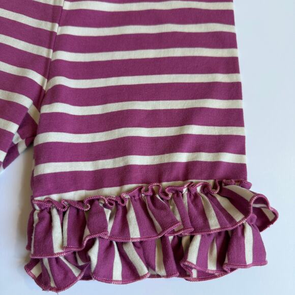 Matilda Jane Platinum Striped Ruffle Shorties 6 - Picture 3 of 7